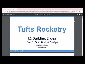 How to Build a Rocket Part 1: Openrocket Design