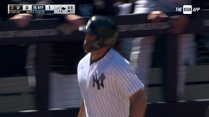 🎆 Giancarlo Stanton almost reached the Polo Grounds!!! 485 feet for HR 2️⃣ | YES Network