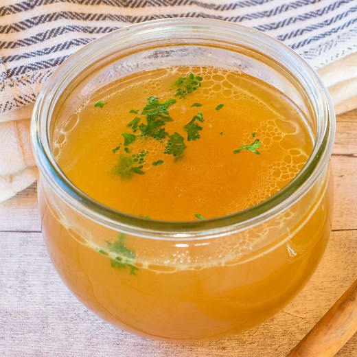 The BEST Slow Cooker Turkey Broth Recipe | Montana Happy