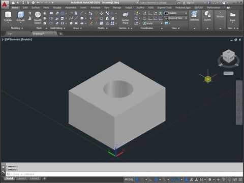 3D volume AutoCAD