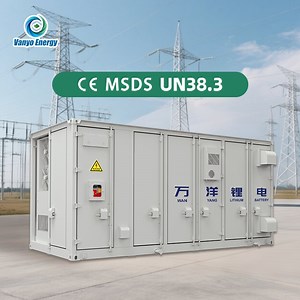 [Hot Item] Battery Energy Storage System 1mwh 2mwh 3mwh 5mwh 8mwh 1331.2V Bess Solar Storage Battery Energy Storage System Container Storage Energy Storage Container
