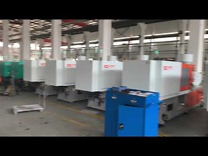 Visit the CHUANGJI MACHINERY's workshop,LOG injection molding machine