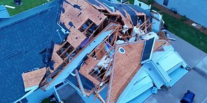 Drone video shows EF-2 tornado wreckage in Janesville, Wisconsin