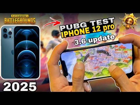 IPHONE 12 Pro | PUBG TEST 2025 Handcam🔥| Ultimate Fps, Graphics, & Gaming Review.