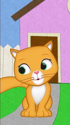 Meow Meow the Cat 🐱 | Cute Cat Poem for Kids | Fun Animal Rhyme for Toddlers