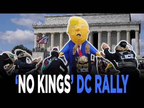 “No Kings” DC Rally Against Trump Policies One Of 3K+ Nationwide | TRENDING