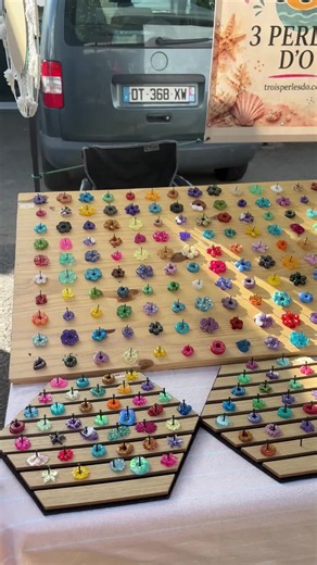 Marché de Jard-sur-Mer le lundi — bijoux faits main à la Vendée
