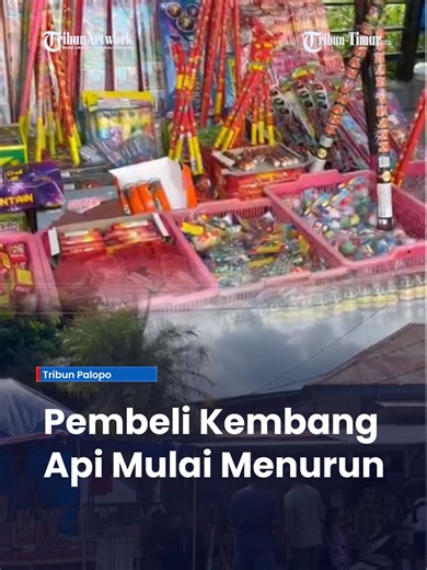 Kapolri Larang Pesta Kembang Api pada Malam Pergantian Tahun, Omzet Pedagang di Palopo Turun Drastis