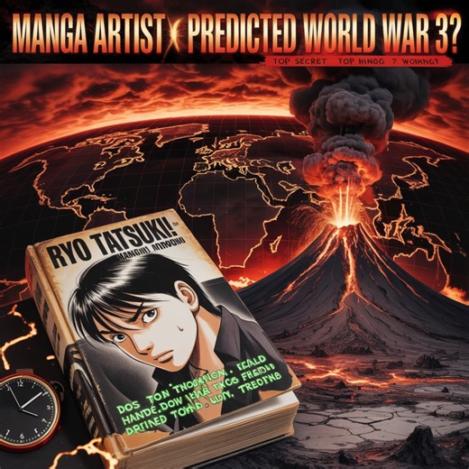 Ryo Tatsuki, The Manga Artist Who Predicted Catastrophic Future Events And World War 3 That Is About To Start