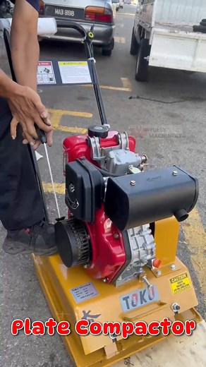 Plate Compactor #yully #yullymachinery #malimjaya #melaka #toku #platecompactor | YULLY Machinery & Services Sdn Bhd