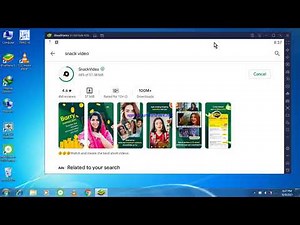 How to install Snack Video App on Your PC & Laptop 100% Work | Snack Video