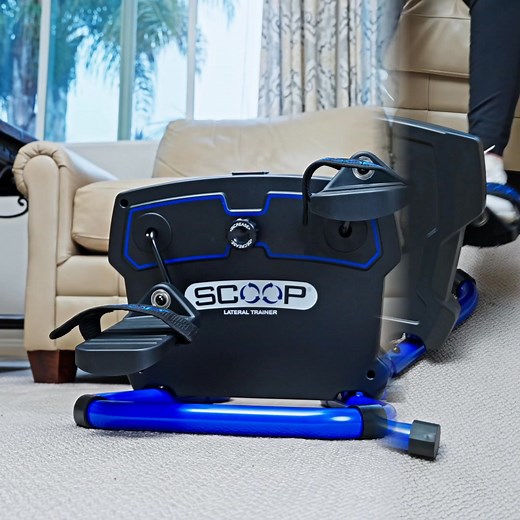 Struggling with knee pain or balance problems? The Scoop lets you exercise safely while seated - rebuilding strength, stability, and confidence. | Lateral Elliptical