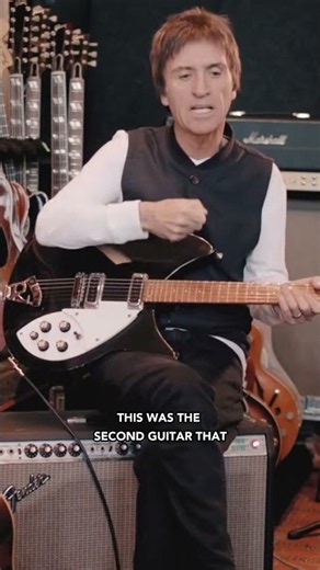The Rickenbacker 330. The second proper guitar I owned in The Smiths. #johnnymarr #marrsguitars