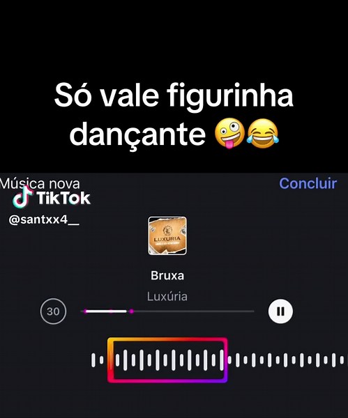 Figurinha dançante: só vale figurinha dançante TikTok