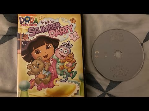 Opening To Dora The Explorer Dora’s Slumber Party 2010 DVD