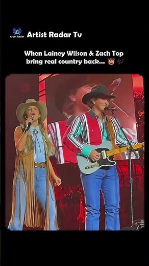 Lainey Wilson & Zach Top Perform "Keeping Up With Jones" Live 🤠🔥