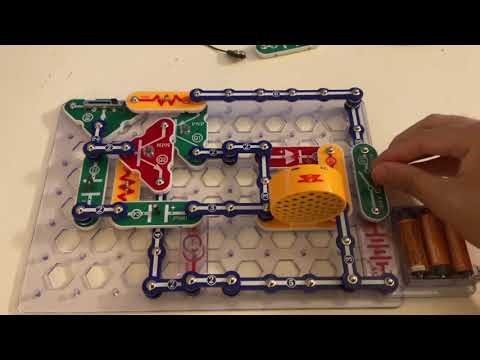 Snap Circuits 203: Sound and Light Stepper Circuit