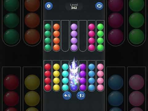 Ball Sort by Infinite Joy (V2): Levels 342, 343, 344