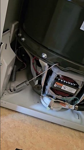 huebsch washer out of balance