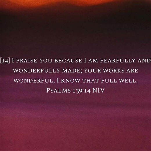 Psalms 139:14 #walkinspiritoftheholyspirit