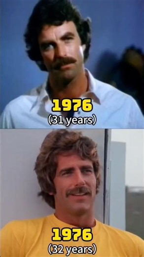 Evolution of Tom Selleck and SamElliott t#fyp #tomselleck #samelliott#evolution#nostalgia