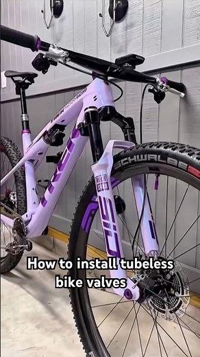 How to install tubeless valves 🛠️