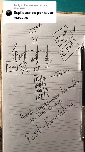 Replying to @Recoveco musical Acorde completamente disminuído de tono común. #música #parati #music #musicmasterclass #aprendeentiktok