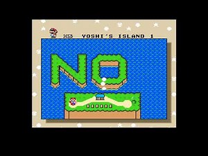 Super Mario World Anti-Piracy Screen