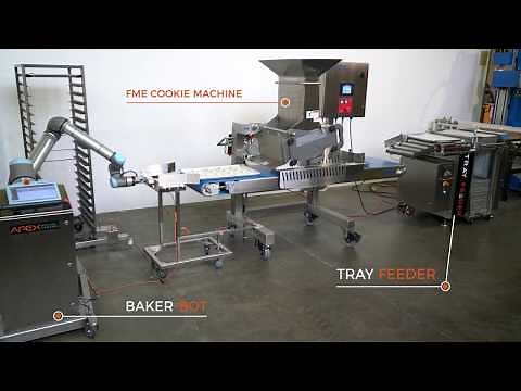 APEX Motion Control & FME Automated Robotic Cookie Production System