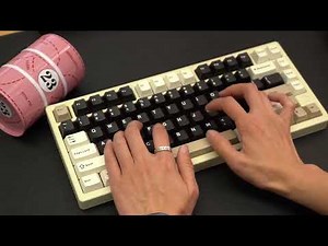 HMX Pink Pig Linear Switches Sound Test - Newest Mold from HMX