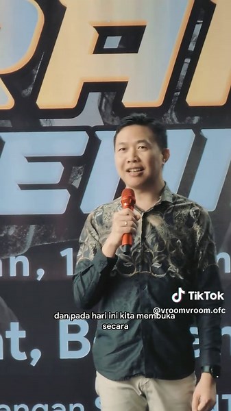 GRAND OPENING BENGKEL MODERN VROOM VROM #GOVroomVroom #vroomvroom #bengkelmodern #fyp #fypシ゚viral🖤tiktok
