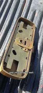 repairing push bar exit door that does not latch