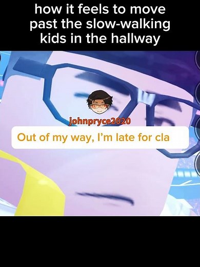 why are they always walking so slow though #roblox #johns #bluelock #yukimiya #azurelatch #school