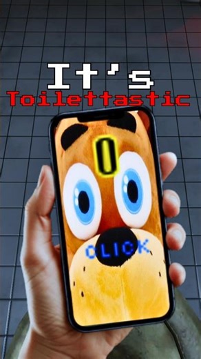 Fnaf But You're on The Toilet! #shorts #roblox