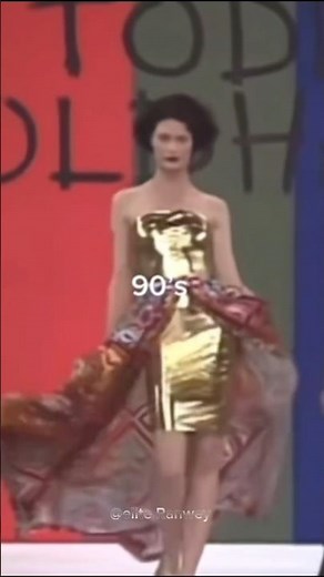 90s Fashion Era ✨ | The Golden Age of Fashion #fashion #model #runway