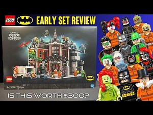 EARLY REVIEW: $300 LEGO Batman ARKHAM ASYLUM Set 76300
