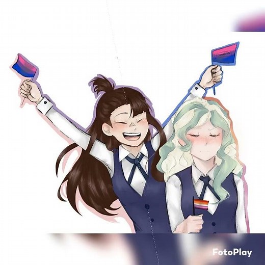 little Witch Academia diana x akko 2#littlewitchacademia #diana #akko #diakko