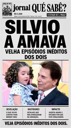 UNRELEASED EPISODES SILVIO DID WITH MAISA ON SBT #feedshorts #news #sbt