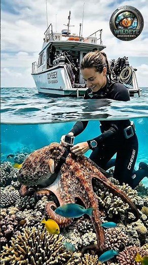Out here at the Great Barrier Reef, the ocean 🌎 #nature #animalPOV #wildeye