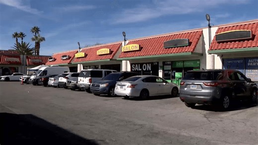 Employee held at 'gunpoint' in robbery-related Las Vegas shooting