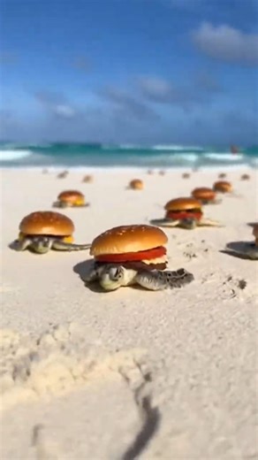 Baby Sea Turtle Hatching! #funny #memes #seaturtle #parody #animals #pets #cute