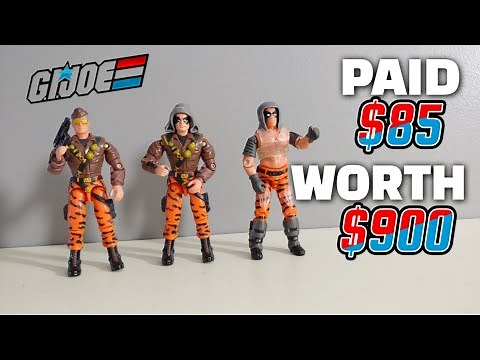 GI Joe Worth WAY More NOW!! | Vintage Action Figures & Toys