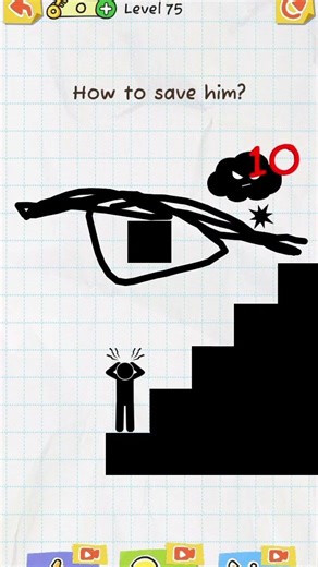 draw 2 save game 🎯🎮#gaming #draw2save #viral #shorts 😲👀 viral ☠️☠️☠️