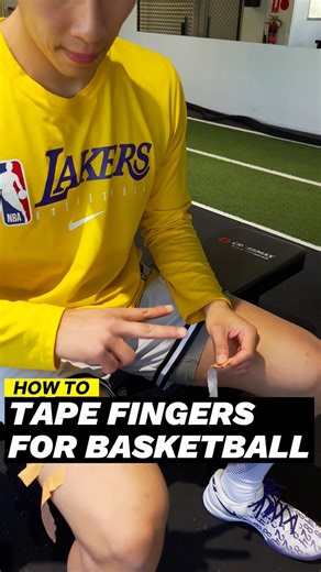 Colin Hao | Basketball Rehab Specialist on Instagram: "✌️ BASKETBALL SPECIFIC FINGER TAPE ✌️ Unlike buddy taping, this Checkrein taping allows your fingers to operate at width to maintain control on the ball whilst shooting, dribbling, passing and catching. This simple taping technique can be used protect and provide some stability for the MCP and PIP joint. It is important that finger injuries are assessed even if they seem minor to rule out any tendon involvement or fractures. Leave a COMMENT 