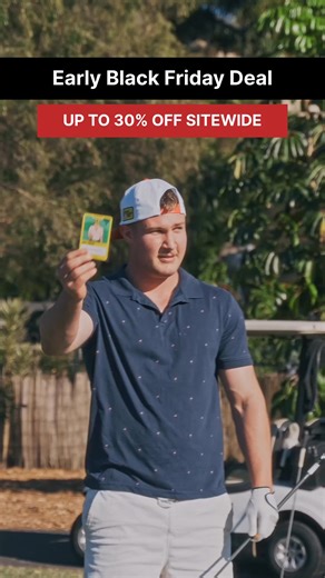 The funnest round of golf you’ll ever play. Big Caddy’s a 2v2 card game made to be played on the course. Just crack open the deck and start stirring the pot. Think Uno meets Kings Cup — but with golf clubs. ✅ Fits in the bag ✅ Easy as to play ✅ Built for golf trips, catch ups, and a few cheeky drinks Play it once and you’ll never want to tee off without it. Grab your deck now. Your next round’s gonna be a cracker. 🎯 Tap below to order before your next tee time. | Big Caddy Golf