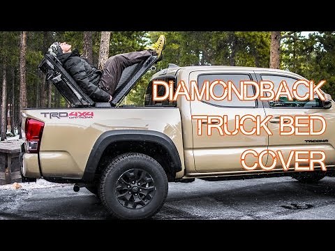 DiamondBack Truck Bed Cover Review - Essential Truck Gear - Episode 2 (2016 Tacoma)