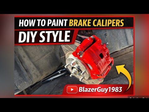 How To Paint Brake Calipers DIY Style