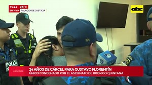 184K views · 1.3K reactions | #RodrigoQuintana #31M | "Por el orden y la Patria. Los delincuentes están afuera y en algunos cargos. El Paraguay está corrompido por la corrupción", dijo el suboficial Gustavo Florentín tras ser condenado a 24 años de cárcel. https://youtube.com/live/TnRSRng_JmI?si=Jonenthm16FwIpkg | ABC TV Paraguay | Facebook
