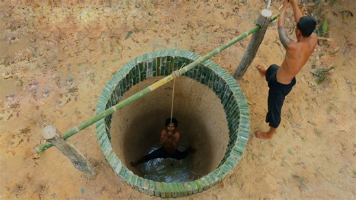 How to build a primitive groundwater extraction tool