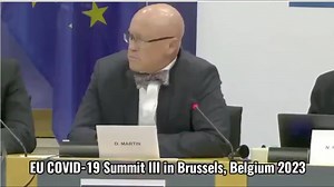 Dr. David Martin Speech at the 3rd EU Covid-19 Summit - May 28th, 2023